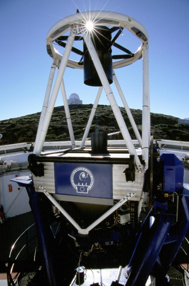  Liverpool John Moores University's robotic telescope, which played a major role in the discovery