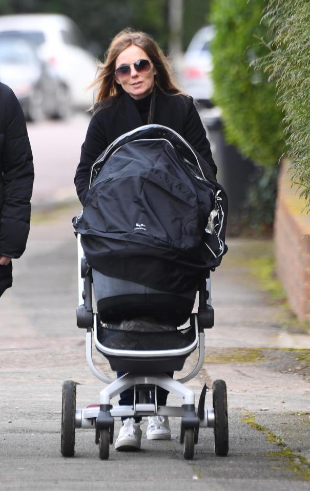  Geri has taken her son for regular walks in recent weeks