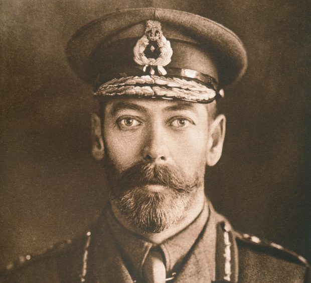 King George V was monarch during the First World War 