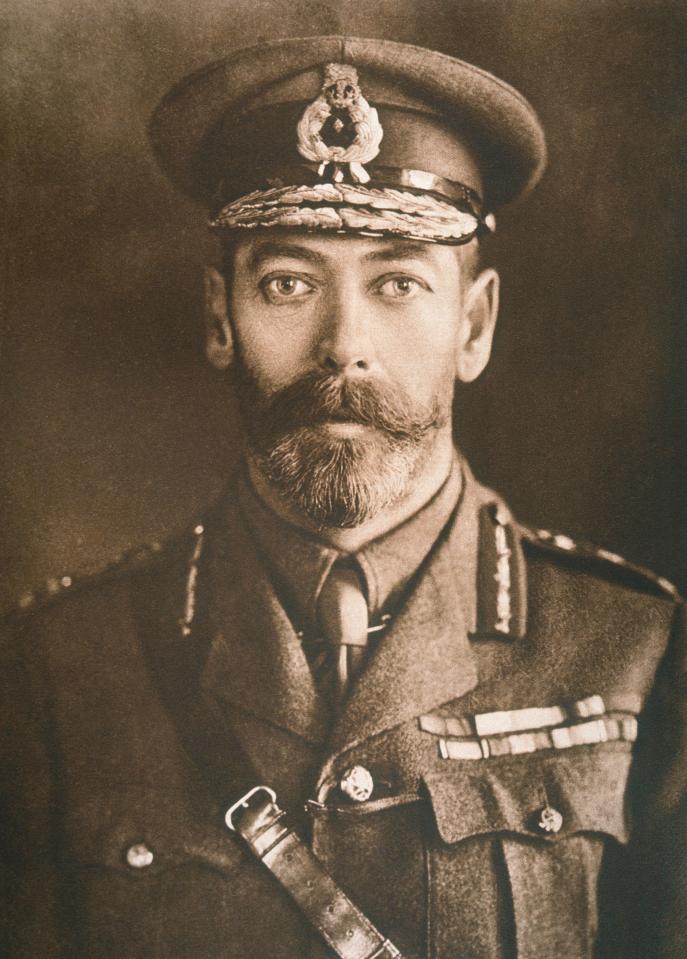  King George V was monarch during the First World War