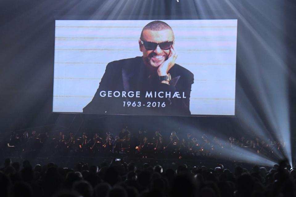  Part of The Brit Awards ceremony was dedicated to George Michael