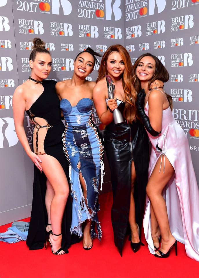  Jesy and her Little Mix bandmates had a big night at The BRIT Awards earlier in the evening, winning their first gong