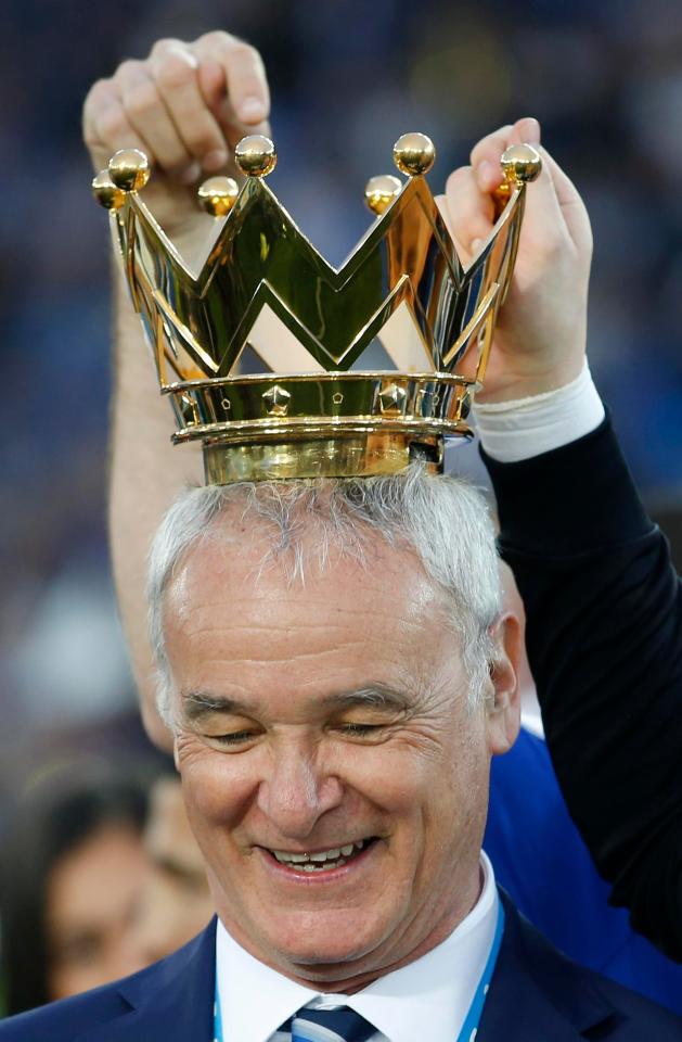  Ranieri was King last season, but this title-defending campaign has been a disaster with the Foxes in a relegation scrap