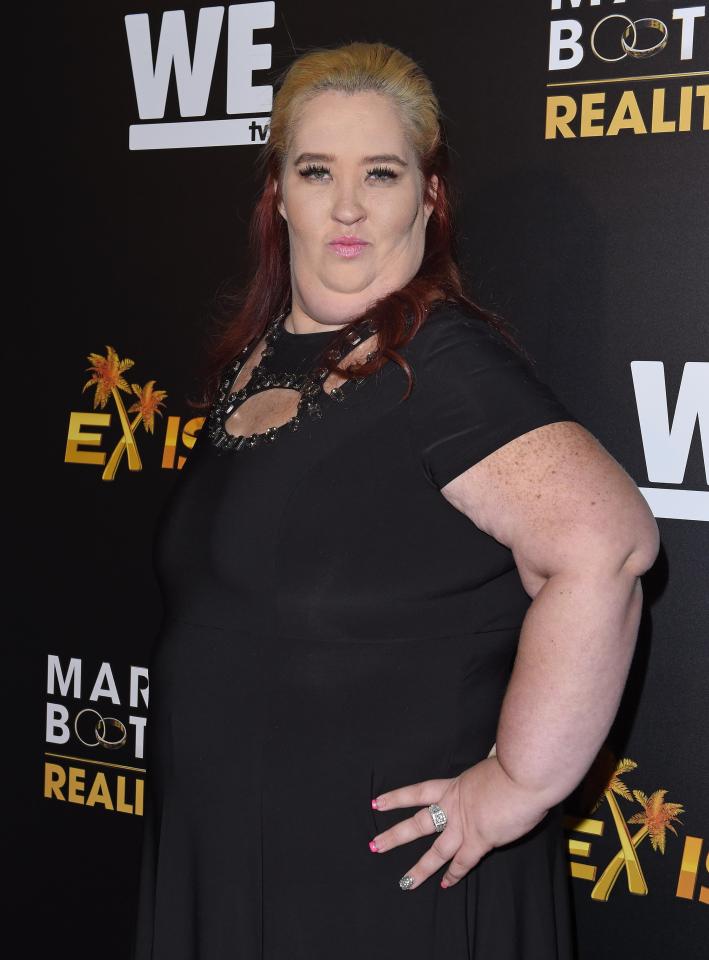 Mama June as fans know and love her - larger than life and brimming with confidence