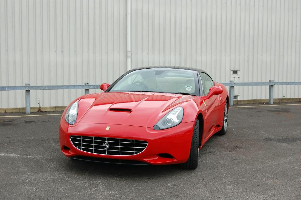  Ferrari car seized by police as they announce each year millions of assets are seized from convicted criminals