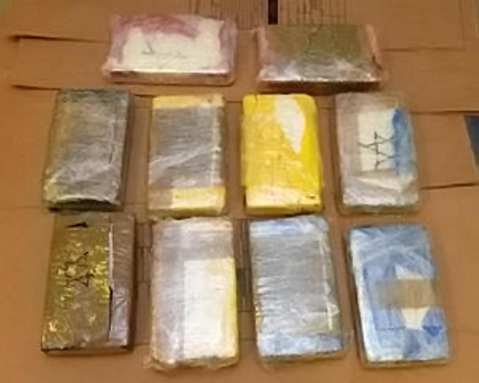  The Met also released an image of Class A drugs seized in London