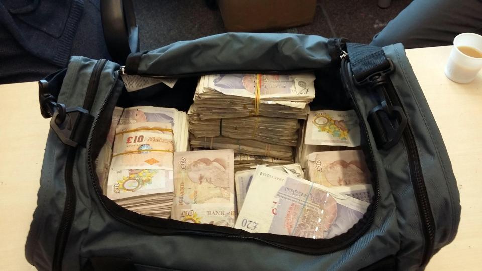  In a separate case this is more cash that cops seized during 2015/16