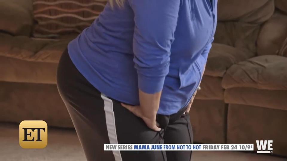 Mama June gets help from a personal trainer 