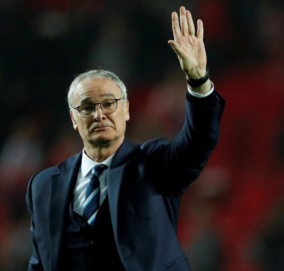  Claudio Ranieri was sacked by Leicester after following title joy with a relegation fight