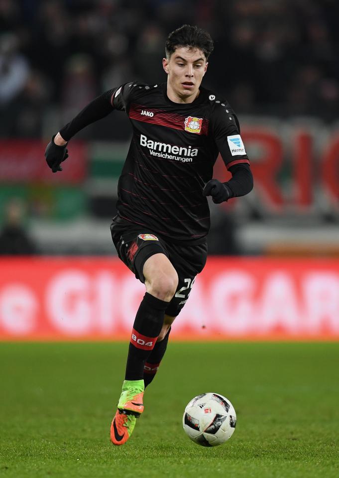  Kai Havertz is on the radar of a host of European giants, including Real Madrid