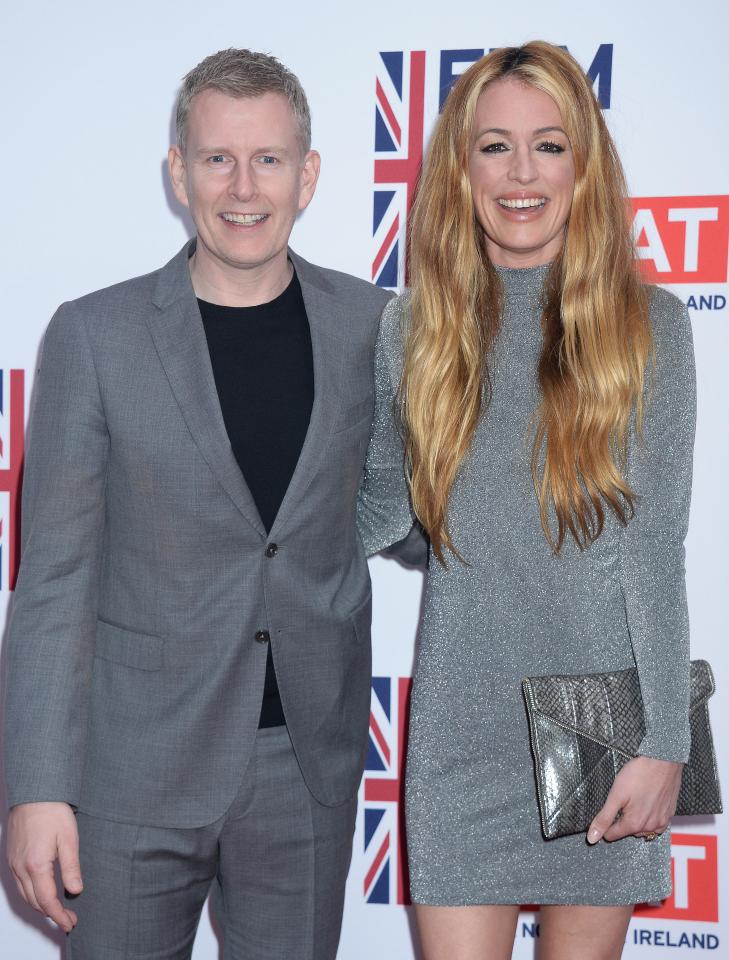  Cat's husband Patrick Kielty joked his wife was being cagey about it