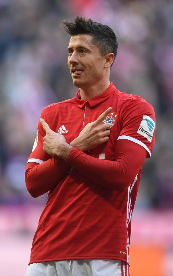  Robert Lewandowski is another striker on Jose Mourinho's shopping list