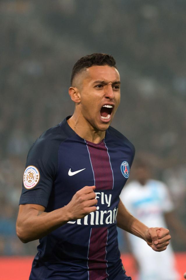  Marquinhos opened the scoring after six minutes