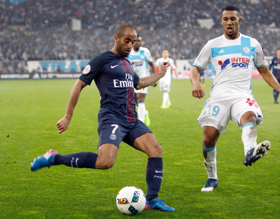  Lucas Moura netted five minutes after the restart