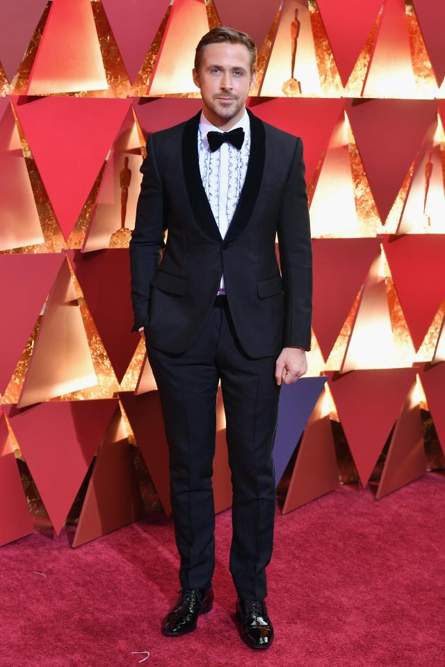  Ryan Gosling looked handsome as ever as he hit the red carpet