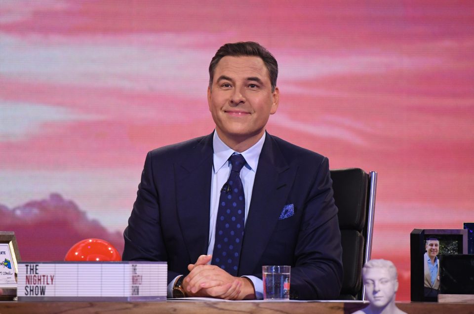  David Walliams was the guest host for the first week of new The Nightly Show