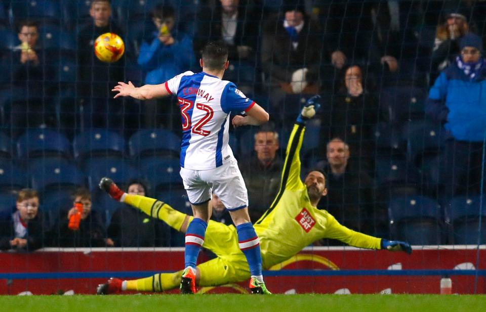  Craig Conway tucks home his spot-kick clincher in the second half