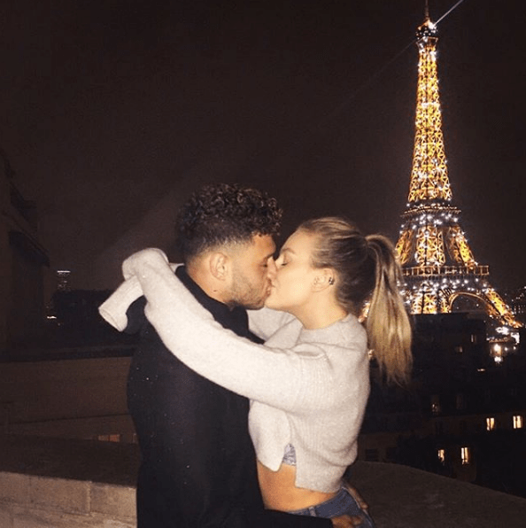  Perrie Edwards is back in the arms of boyfriend Alex Oxlade-Chamberlain