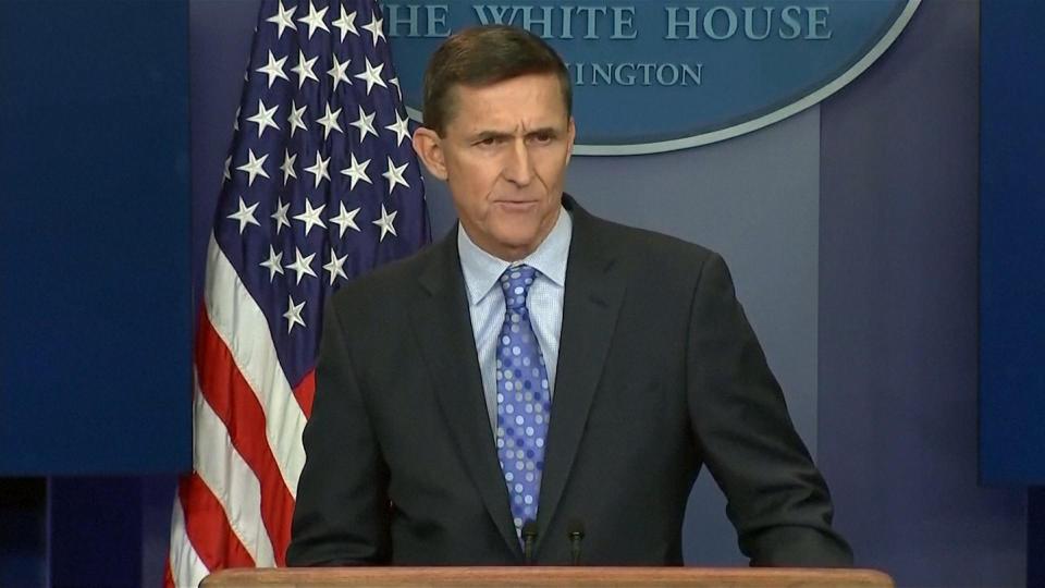  Flynn stepped down from the post late yesterday after he admitted misleading VP Mike Pence