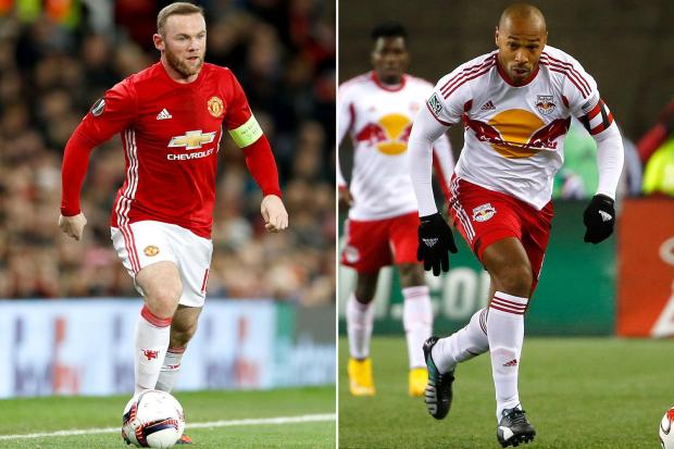 Thierry Henry Wayne Rooney