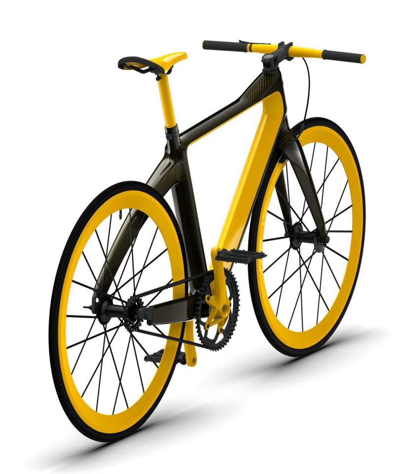  The bike is available in a range of colours