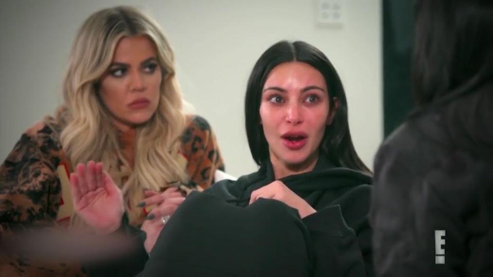  Kim Kardashian broke down in tears over the robbery