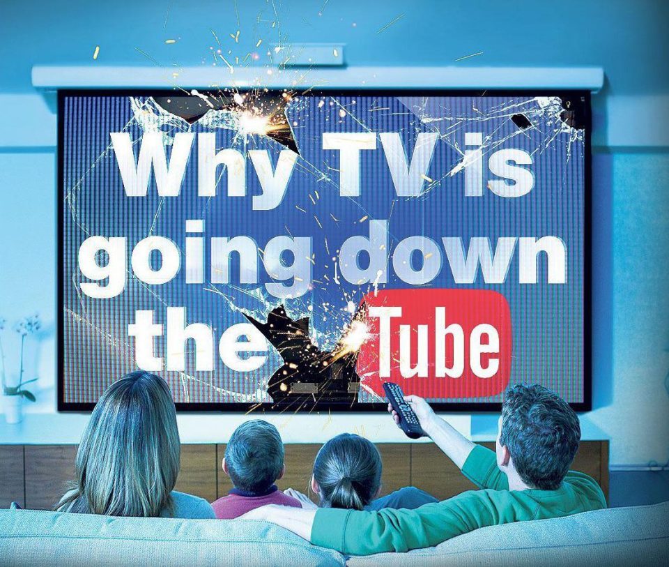  New statistics show the online video platform is crushing good old-fashioned telly in our viewing habits