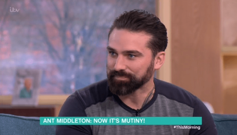  Ant Middleton revealed he left his heavily pregnant wife at home to film Mutiny