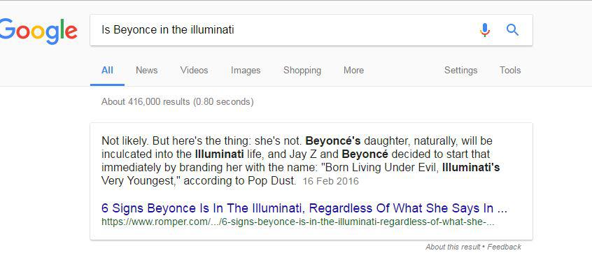  Is Beyonce in the Illuminati?