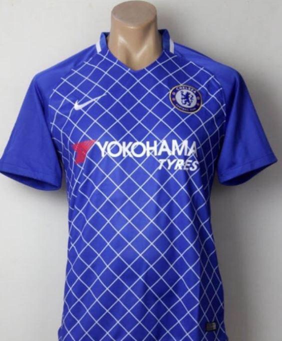  Leaked: Chelsea's 2017/18 home shirt