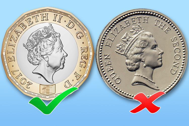  The new £1 coin enters circulation today as the old ’round pound’ is slowly withdrawn from use