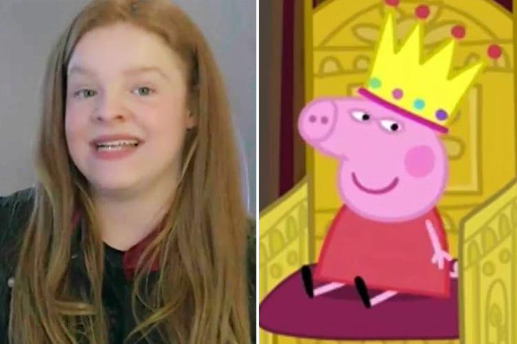  Harley Bird voices the cute pink hog Peppa Pig