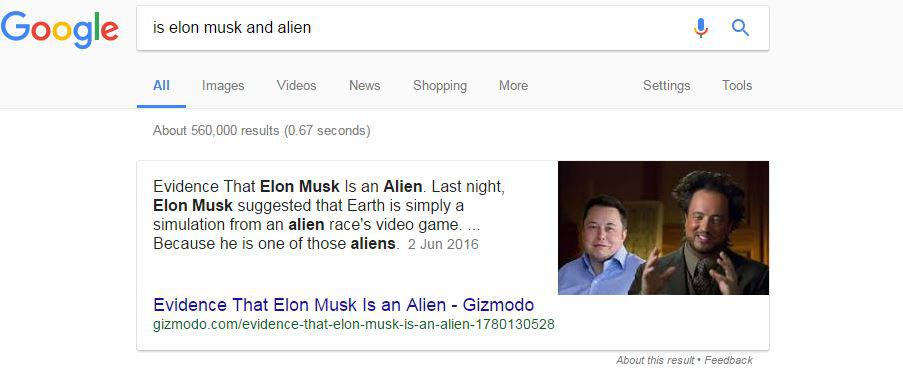  Is Elon Musk an alien?