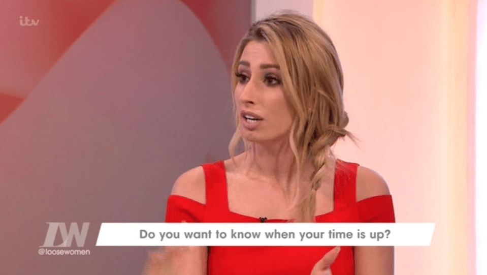  Stacey Solomon opened up about a horrific car crash that she was involved in