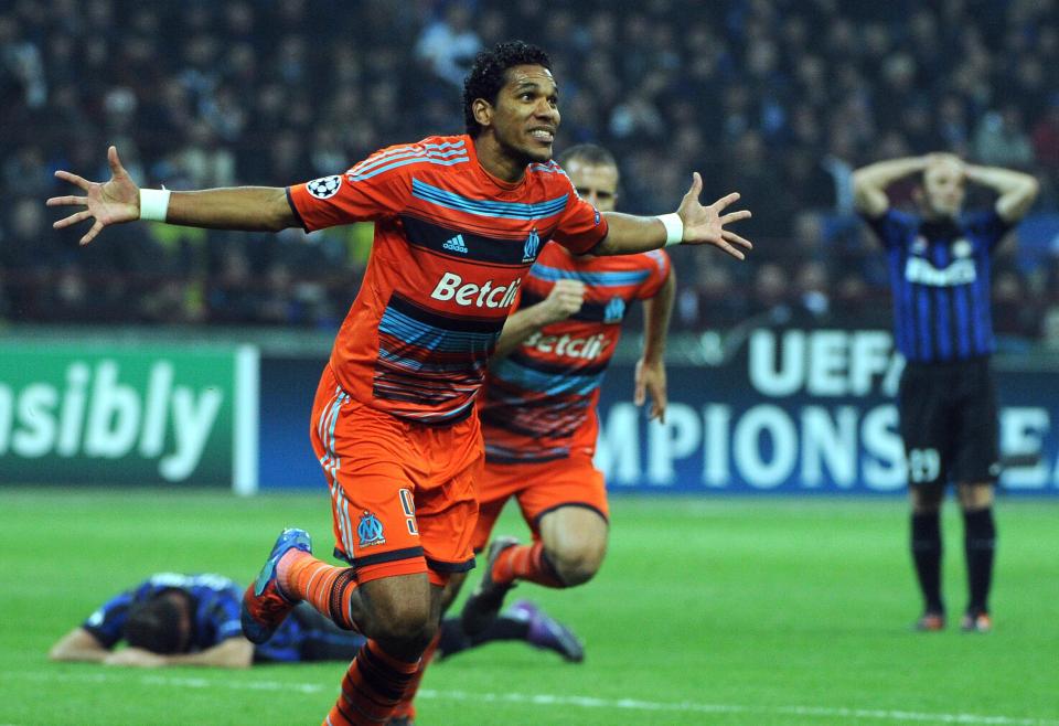  Brandao is the Marseille hero with a last-gasp goal to knock out Inter Milan