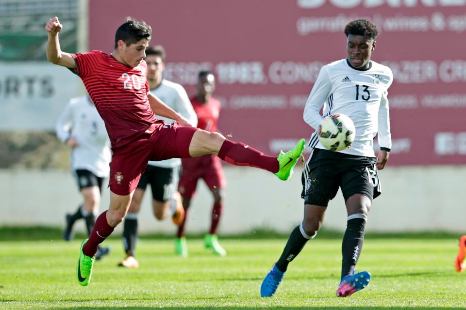 Pedro Neto in action for Portugal's Under-17 side, where he is a star