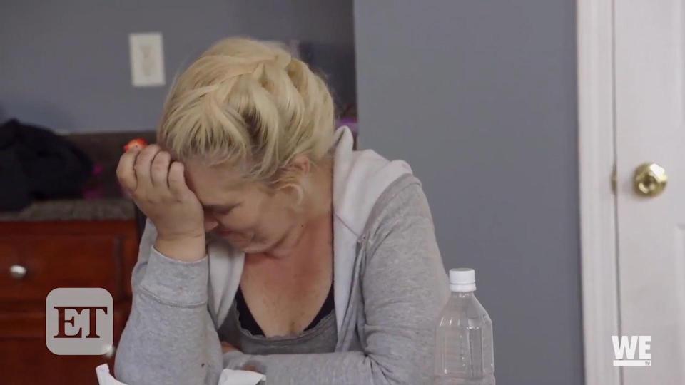  Mama June was clearly embarrassed about being caught