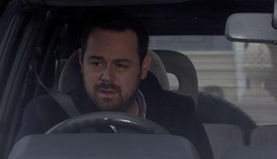  Mick Carter finally cracked on Tuesday's EastEnders