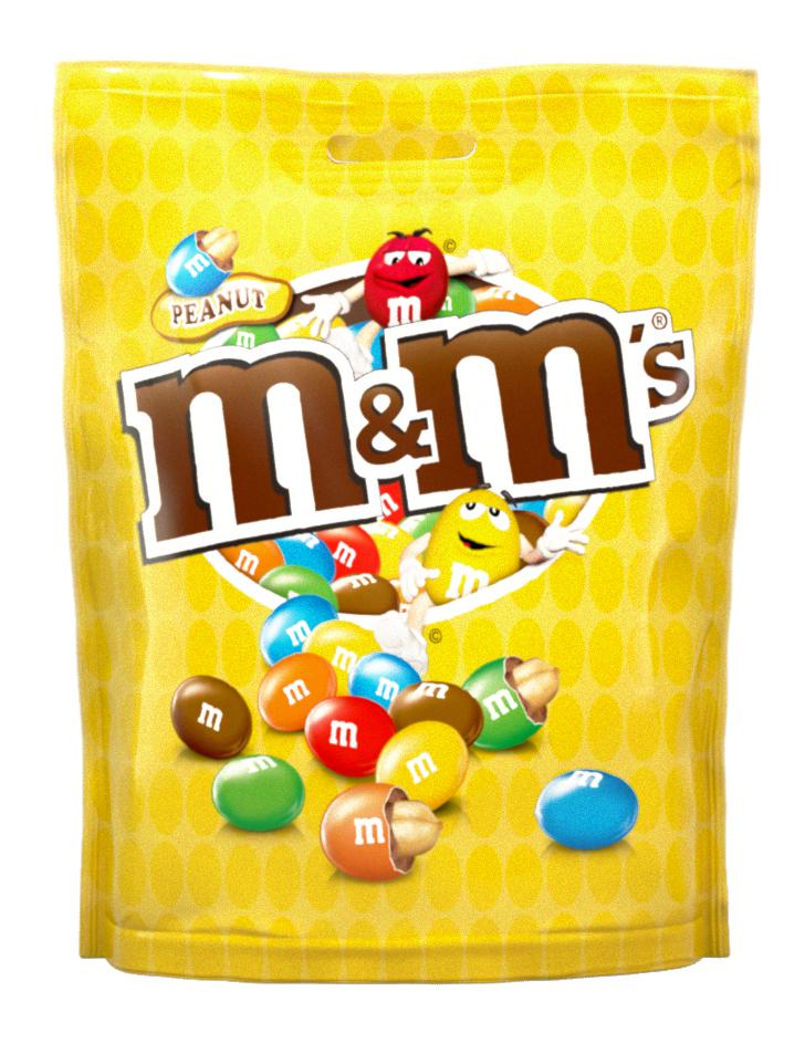  Family packs of M&Ms have also been hit by the change, and are 25g lighter