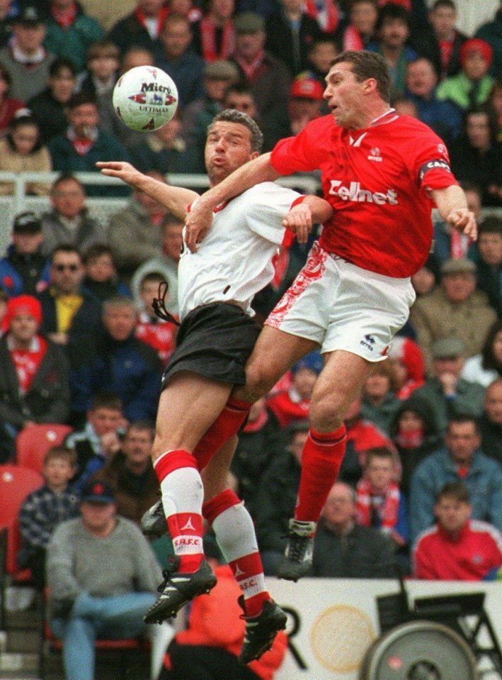  Nigel Pearson was captain of Middlesbrough in the 90s and led them to promotion twice