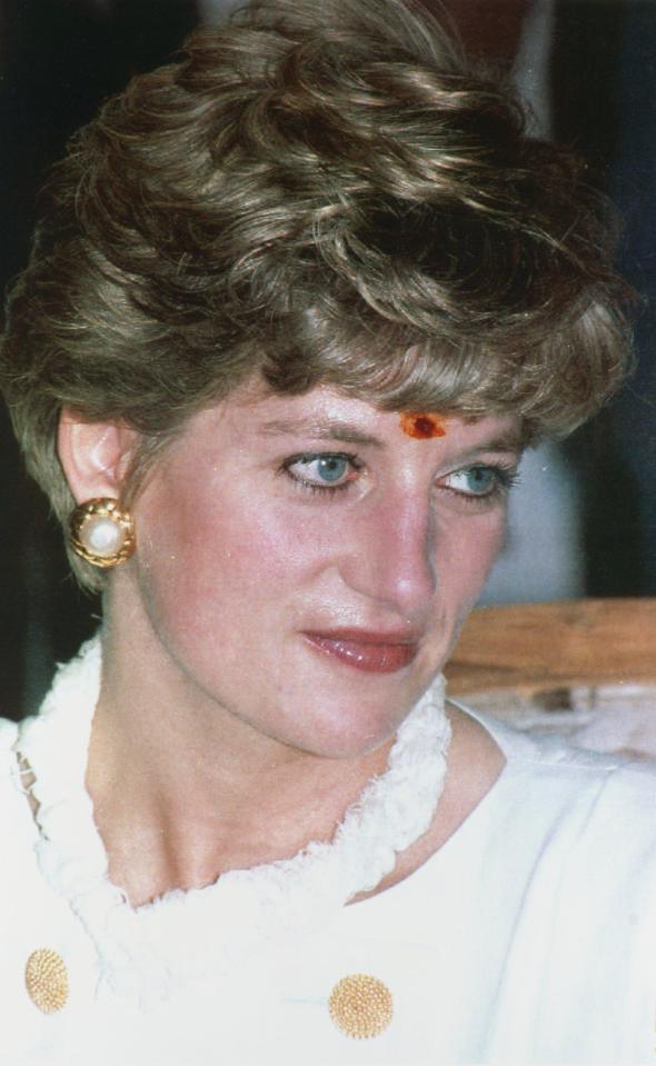  Meghan's bindi harked back to when Princess Diana wore a bindi in India in 1992