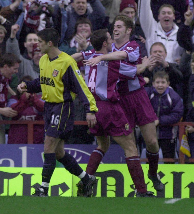  Walker is congratulated by now England boss Gareth Southgate