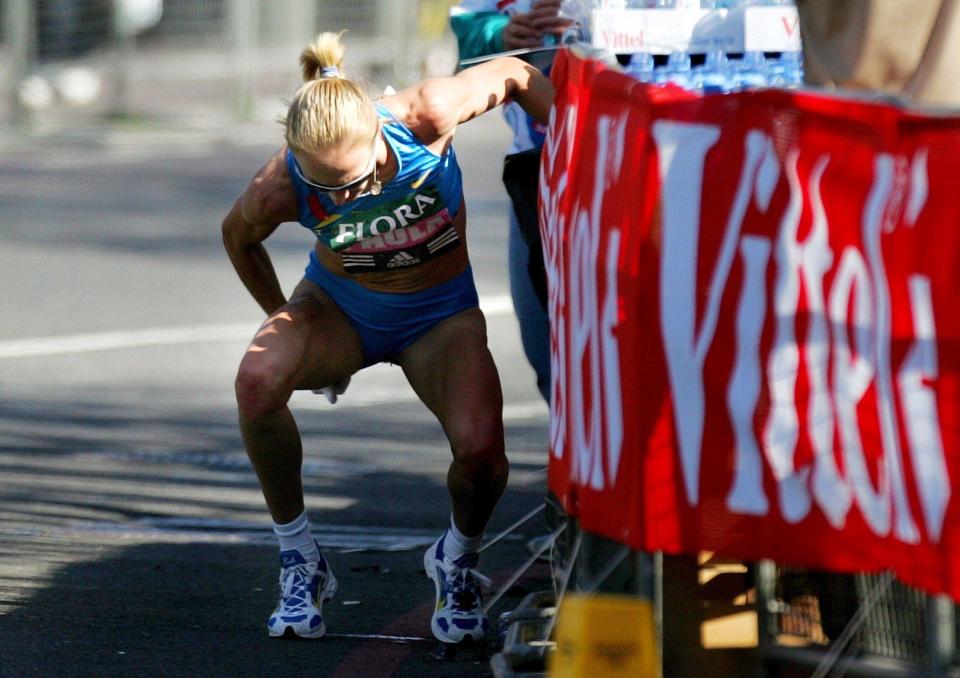  Paula Raddcliffe went on to win the London Marathon after having a little break