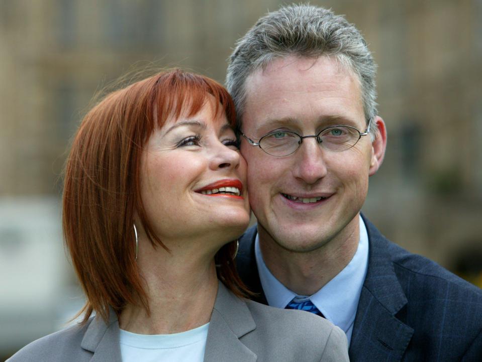  His first high profile relationship was with ITV weathergirl Sian Lloyd but the pair split in 2006