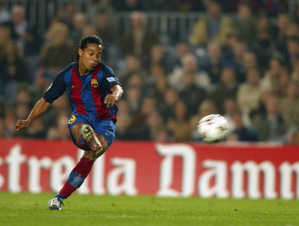  Ronaldinho eventually moved to Barcelona in the summer of 2003