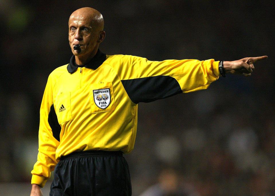  Refereeing legend Pierluigi Collina will be the man to decide whether Deniz Aytekin is demoted