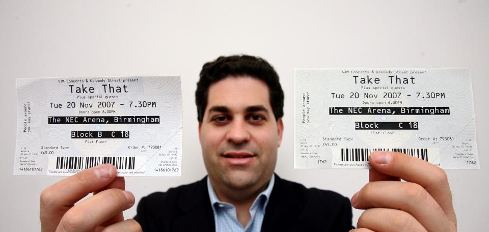  Eric Baker is founder and CEO of controversial ticket site Viagogo