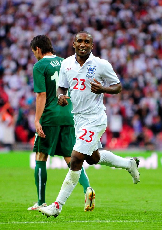  Jermain Defoe has 19 goals in 55 international games for England