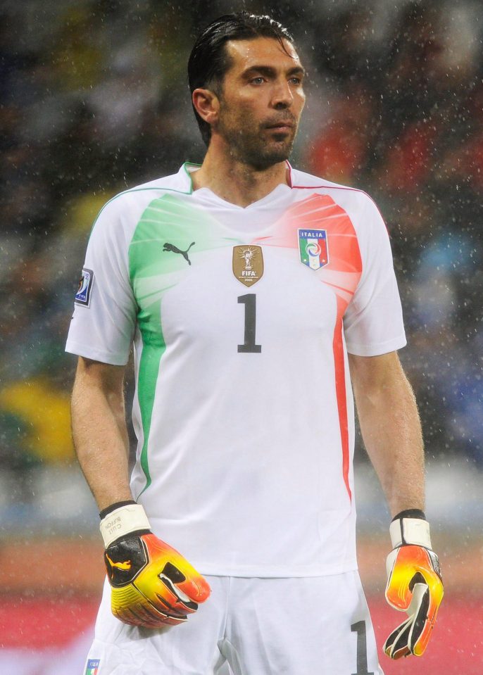  Gianluigi Buffon is still No.1 for Italy and Juventus at the age of 39