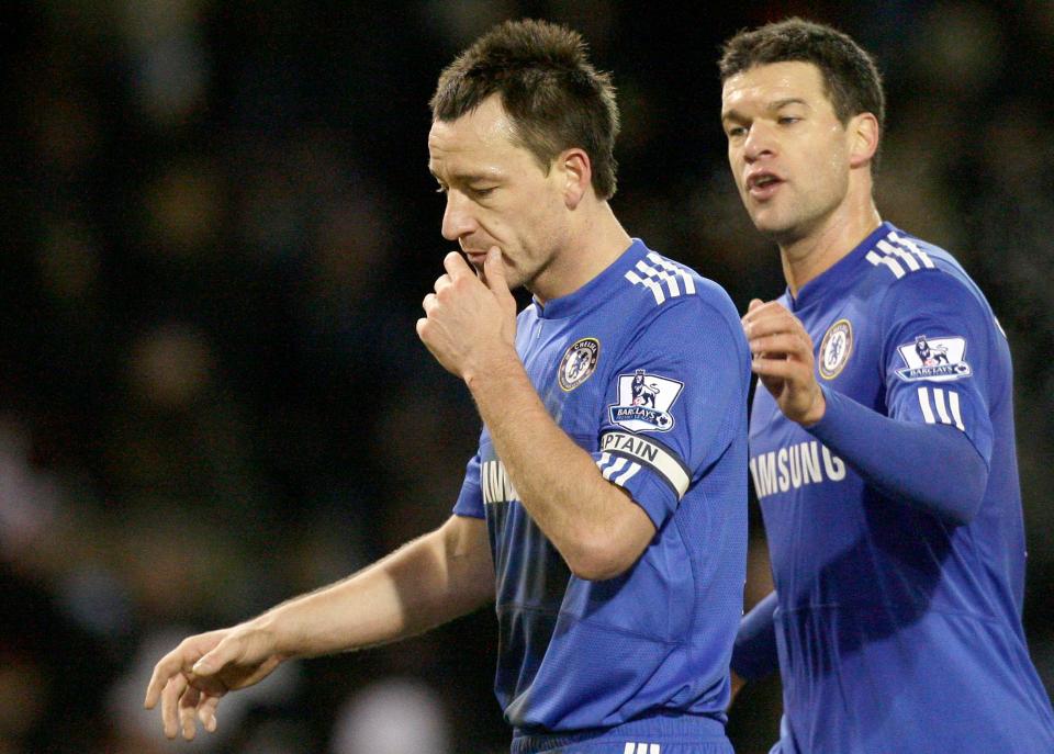  Michale Ballack admits John Terry has some serious thinking to do this summer